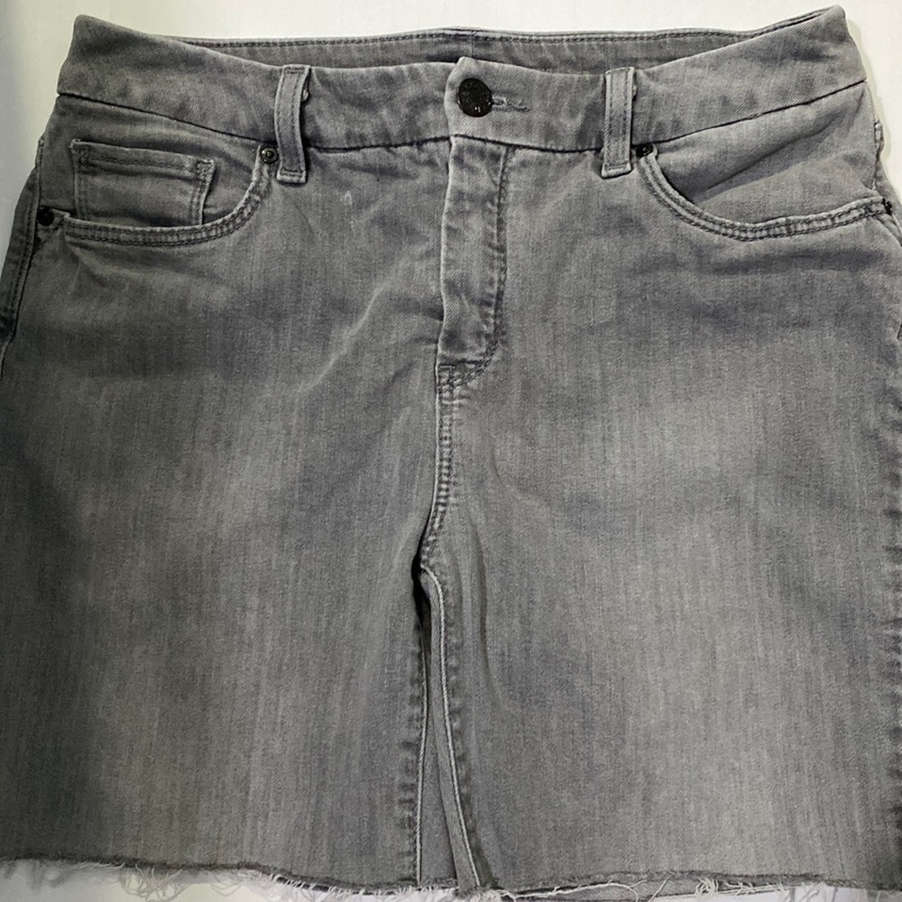 Chicos - gray jean cut offs - size S